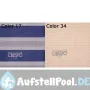 Aluminium Sessel mit hoher Rückenlehne Multifaser und 7 Positionen