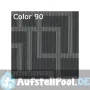 Aluminium Sessel mit hoher Rückenlehne Multifaser und 7 Positionen