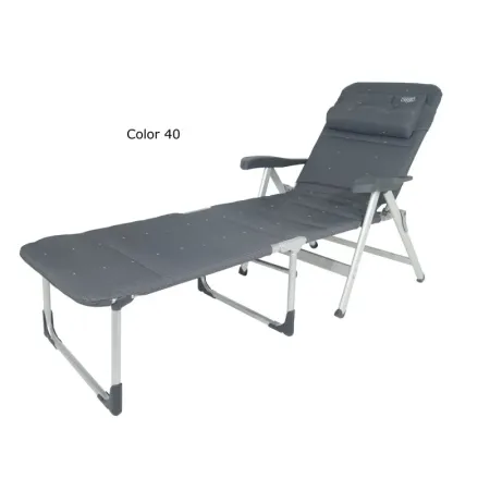 Deluxe Hochbett mit 7-Positionen-Armlehnen und Kissen