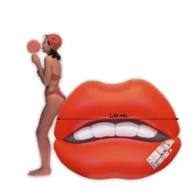 Riesige Aufblasbare Figur Toi Lippen XL 137x144 7004