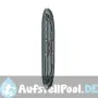 Ovaler Tisch aus lackiertem Aluminium 130x91 cm