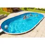 Azuro Pool 730x370x120 mit Holzoptik