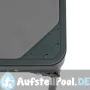Kleiner Tisch aus lackiertem Aluminium 42.5x42.5 cm
