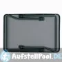Kleiner Tisch aus lackiertem Aluminium 44.5x65x5 cm