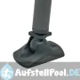 Kleiner Tisch aus lackiertem Aluminium 44.5x65x5 cm
