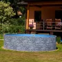 Azuro Pool 360x120 mit Steinoptik
