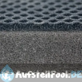 Fußstütze Natur Elegant aus lackiertem Aluminium