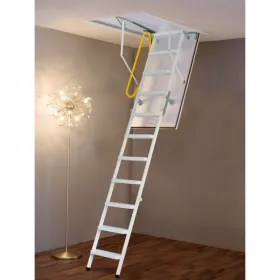 Ausziehbare Metalltreppe EM 3 ISO für Dachzimmer