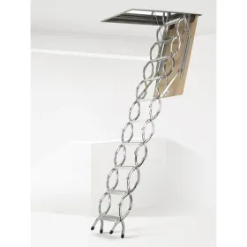 Ausziehbare Metall-Scherenleiter ZX für Dächer