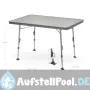 Crespo Tischset und 2 Sessel mit Air Elegant Fußstütze