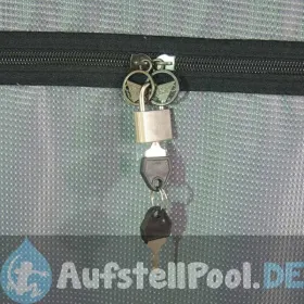 Air Deluxe Bett mit 7-Positionen-Armlehnen aus Aluminium