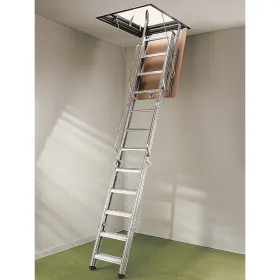 Ausziehbare Metalltreppe PK 4 für Dachzimmer