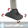 Klappbarer Küchenschrank aus lackiertem Aluminium.