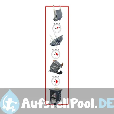 Air Elegant Sessel extra flach compact mit 7 Positionen