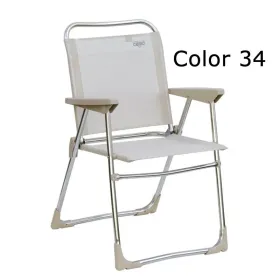 Abnehmbarer Tennisstuhl aus Aluminium und Multifaser