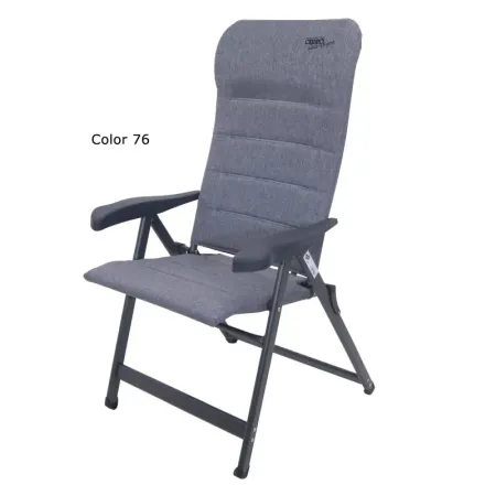 Multipositionssessel Natur Elegant aus lackiertem Aluminium