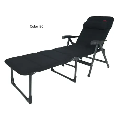 Air Deluxe Hochbett aus lackiertem Aluminium mit Kissen