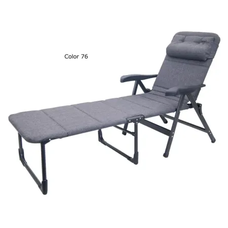 Natur Elegant Hochbett aus lackiertem Aluminium mit Kissen