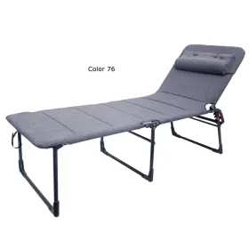 Natur Elegant lackiertes Aluminium extra breites Bett