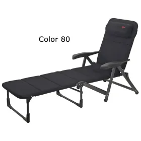 Air Deluxe Bett mit 7-Positionen-Armlehnen aus Aluminium