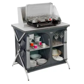 Klappbarer Küchenschrank.